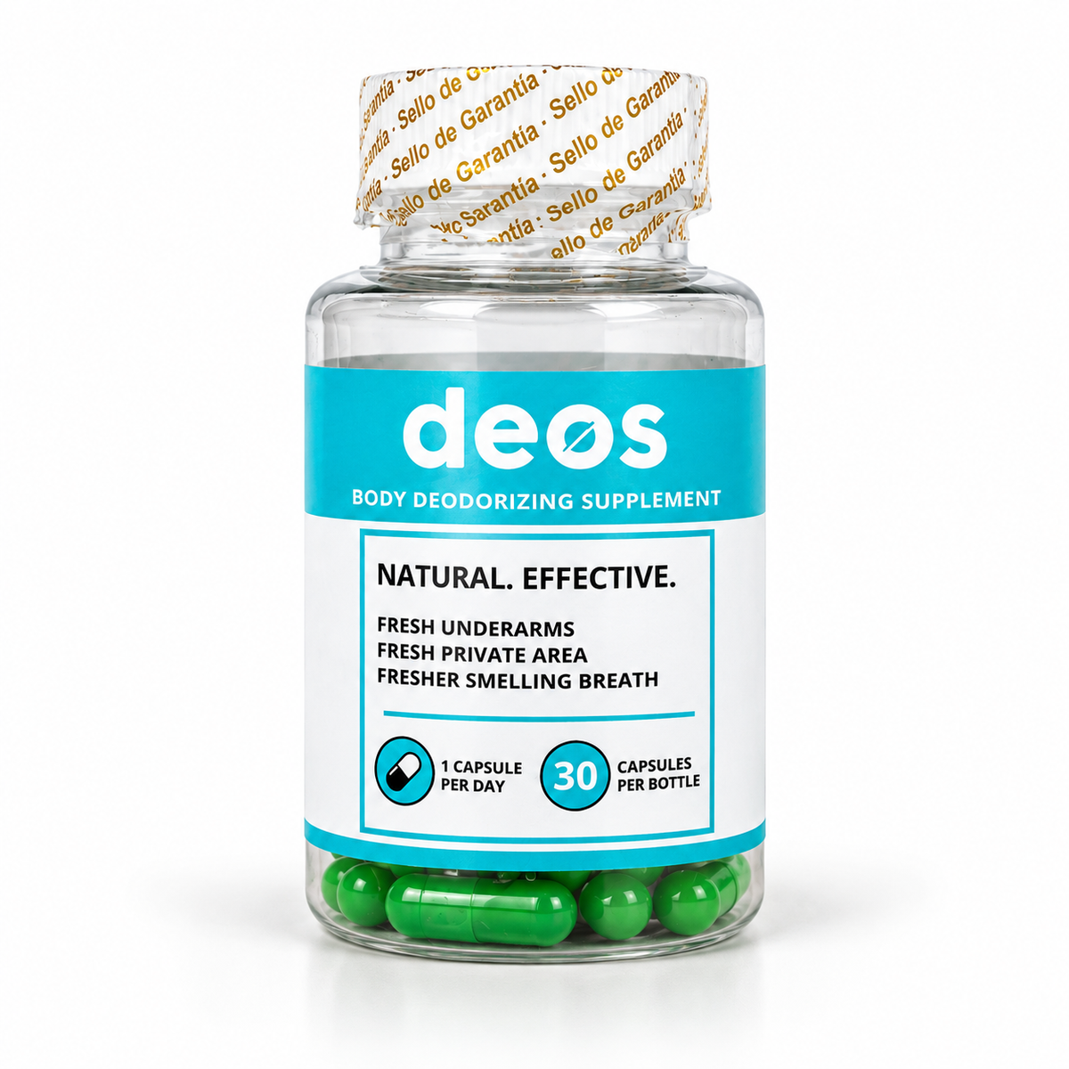 DEOS - Cápsulas Desodorizantes Naturales